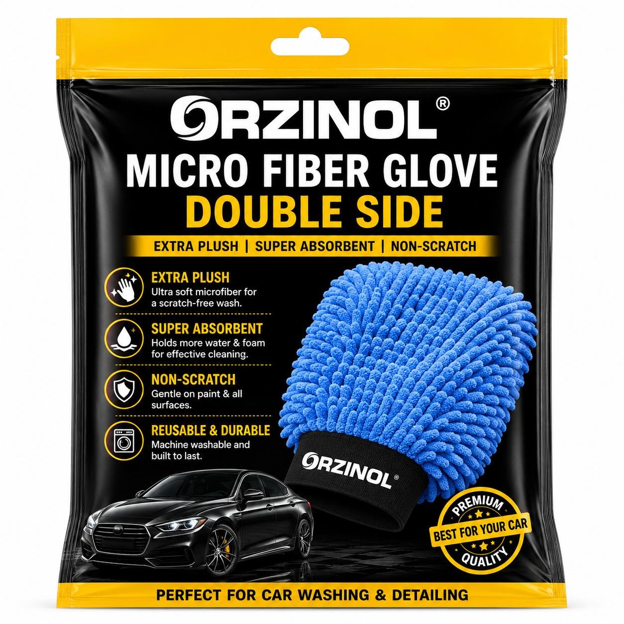 MICRO FIBER GLOVE DOUBLE SIDE